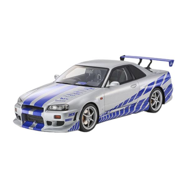 [Release date: April 30, 2026]送料無料◆京商 1/12 日産 スカイライン R34 GT-R 2001 “ワイルドスピードX2” (シルバー/ブルーストライプ) 世界限定800台 KSR12007A ■発売予定...