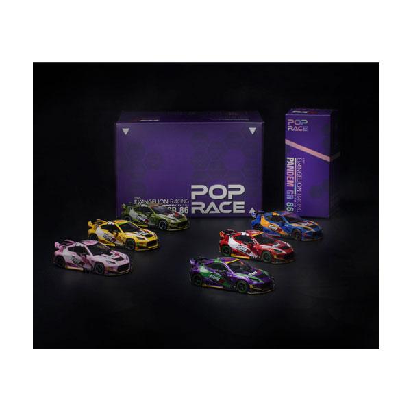[Release date: September 30, 2026]送料無料◆POP RACE×EVANGELION RACING PANDEM GR86 ブラインドボックスシリーズ 1/64 ダイキャスト ミニカー (1BOX) POP ...