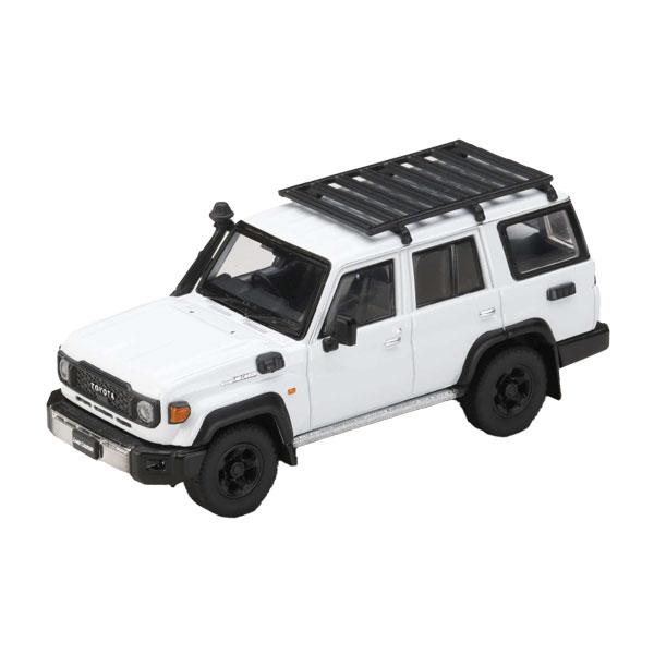 [Release date: May 31, 2026]ホビージャパン 1/64 Toyota LANDCRUISER 70 (GDJ76W) 2023 カスタムバージョン スーパーホワイトII ミニカー HJ642090W ■発売予定：入...