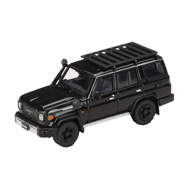 [Release date: May 31, 2026]ホビージャパン 1/64 Toyota LANDCRUISER 70 (GDJ76W) 2023 カスタムバージョン アティチュード・ブラック・マイカ ミニカー HJ642090BK ...