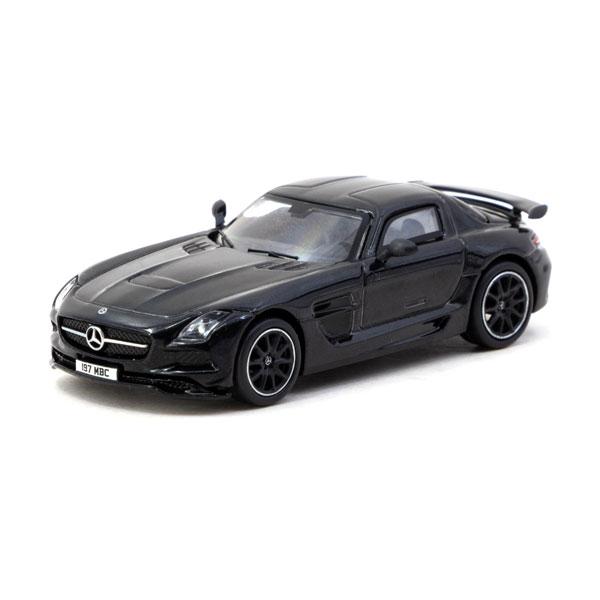 [Release date: February 28, 2026]ターマック 1/64 Mercedes-Benz メルセデスベンツ SLS AMG Coupe Black Series Black Metallic ミニカー T64G-0...