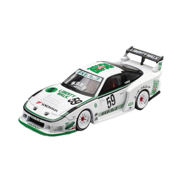 MINIGT LB★Works Nissan GT-R 1/64 マットホワイト MINI-GT 1/64 Nissan LB-Super Silhouette 180SX ホワイト (右ハンドル