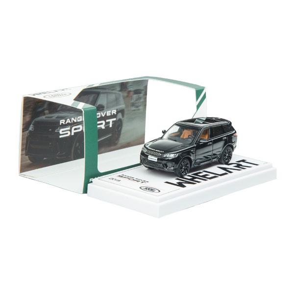 WHELART 1/64 レンジローバー スポーツ 2018 (ブラック) ミニカー H