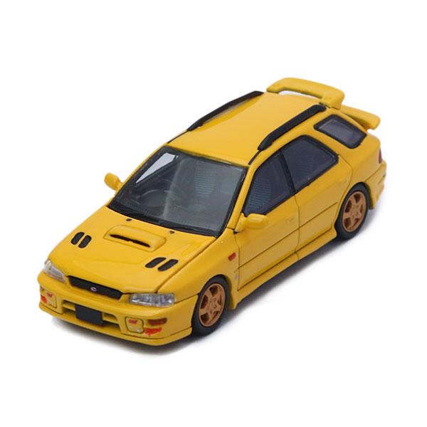 ATS-MODELS 1/64 スバル・インプレッサスポーツワゴン WRX (イエロー