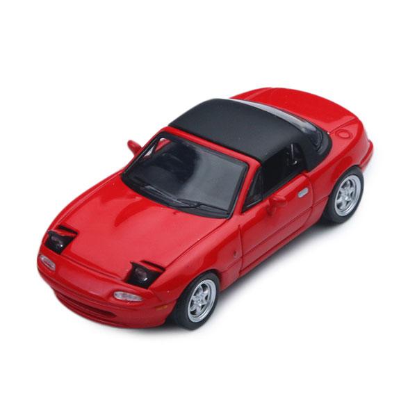 ATS-MODELS 1/64 マツダ・MX-5 (初代) ロードスター (レッド) ミニカー