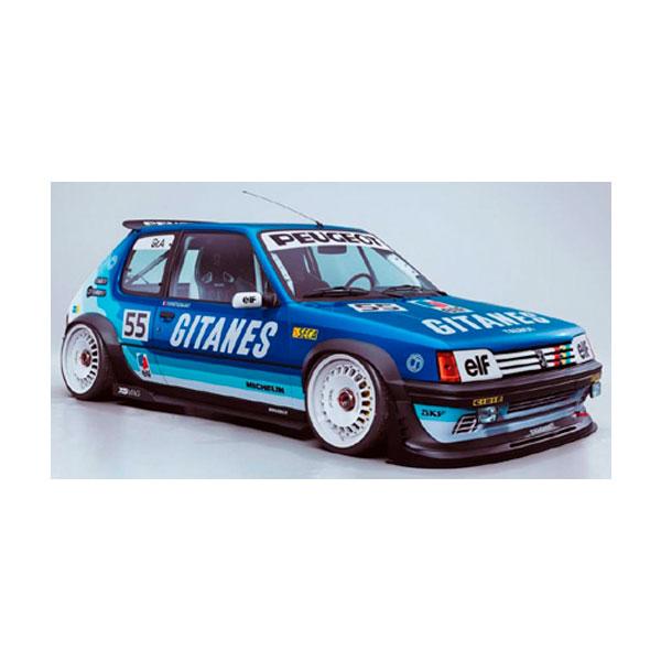 送料無料◇SOLIDO 1/18 プジョー 205 GTI ブラックフィッシュ G