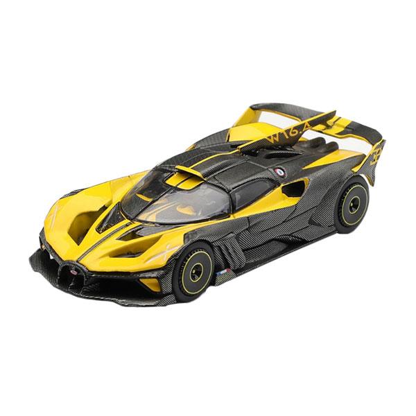 MINI-GT 1/64 ブガッティ ボライド イエロー (左ハンドル) ダイ