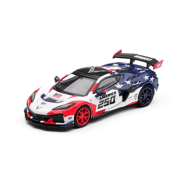 MINI-GT MGT01302-BL 1/64 シボレー コルベット ZR1 (左ハンドル