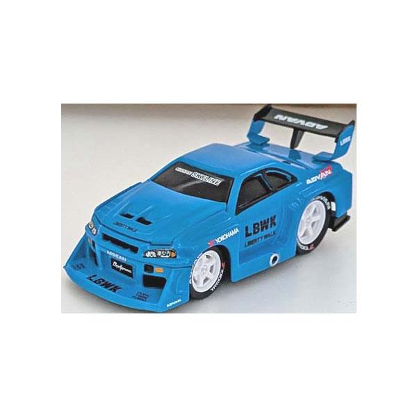 Maisto 1/64 MM リバティウォーク 1999 スカイライン GT-R R34 ブルー
