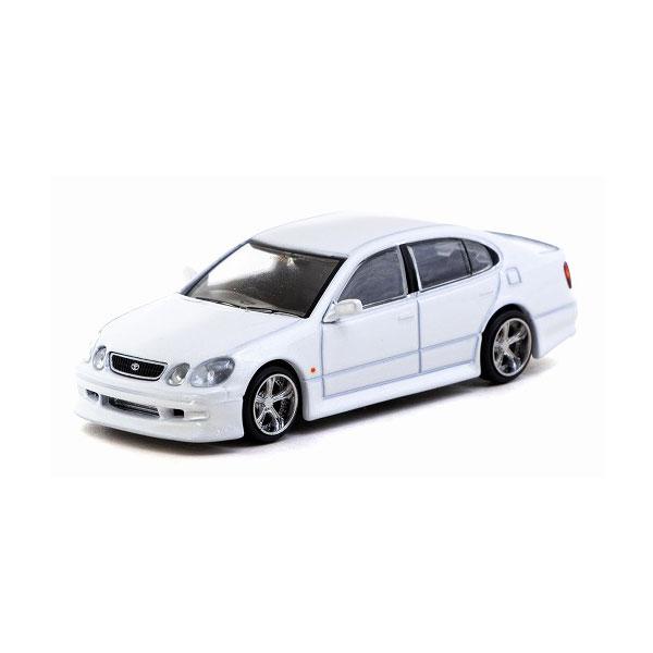 ターマック 1/64 VERTEX トヨタ アリスト JZS161 (ホワイト) ミニカー