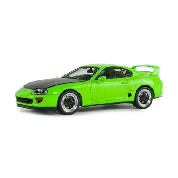 送料無料◇SOLIDO 1/43 トヨタ スープラ Mk.4 WORKS 2001 (グリーン