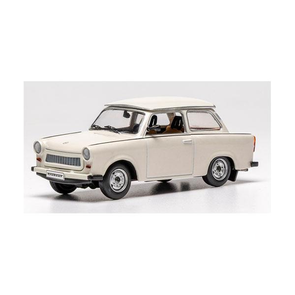 送料無料◇IXO 1/43 トラバント 601 S 1980 ホワイト ミニカー CLC653N