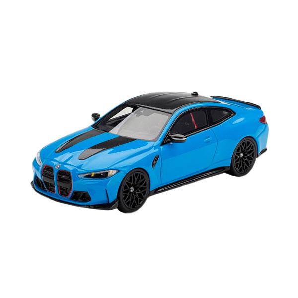 送料無料◇TSM MODEL 1/43 BMW M4 CS リビエラブルー ミニカー