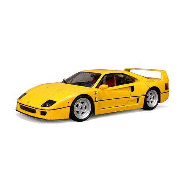 送料無料◇BURAGO 1/18 フェラーリ F40 イエロー (限定パッケージ