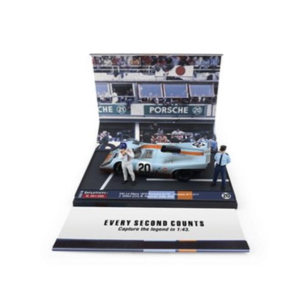 送料無料◇Brumm(ブルム) 1/43 ポルシェ 917K 1970年 ル・マン24時間