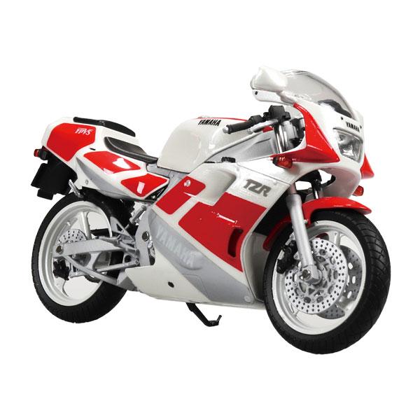 スカイネット 1/12 Yamaha TZR250 '89 シルキーホワイト/ファインレッド 完成品バイク 【11月予約】