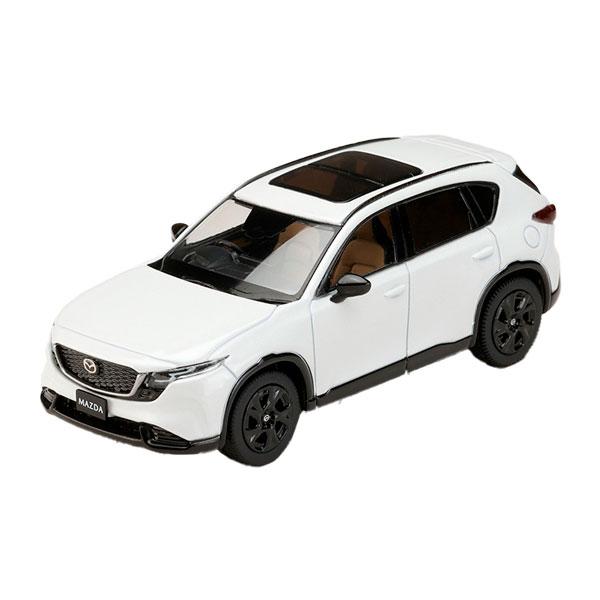 自動ミニカー ホビージャパン HJ641093W 1/64 MAZDA CX-5 ロジウムホワイト