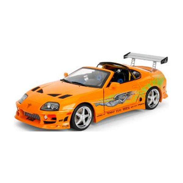 送料無料◆Jada Toys JADA37770 1/18 ワイルドスピード シリーズ F＆F トヨタ スープラ オレンジ (ブライアン) ダイキャストモデル ミニカー 【未定予約】