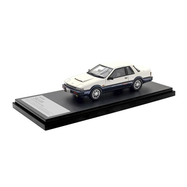 送料無料◆ハイストーリー HS534WB 1/43 NISSAN SILVIA COUPE TURBO RS-X (1983) ホワイト/ダークブルーメタリック ミニカー 【未定予約】