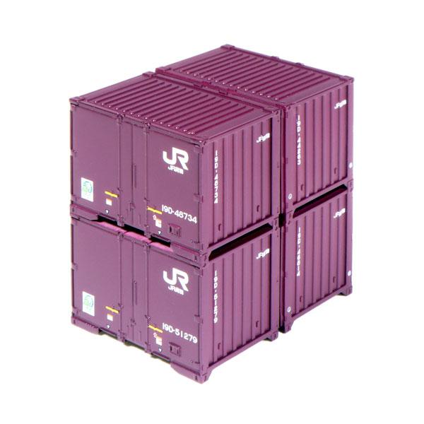 23-350-A KATO カトー 2段積みコンテナ19D (新塗装・4個口) 6組入 Nゲージ 鉄道模型 【2月予約】