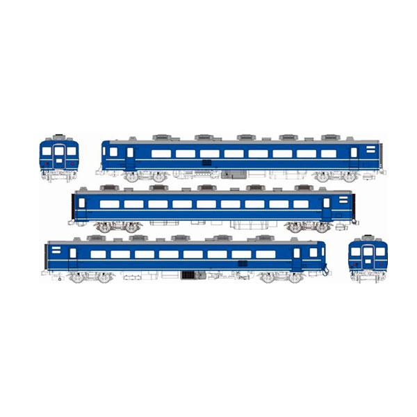 送料無料◇TW-14500X トラムウェイ 国鉄14系500代 座席車 基本セットA