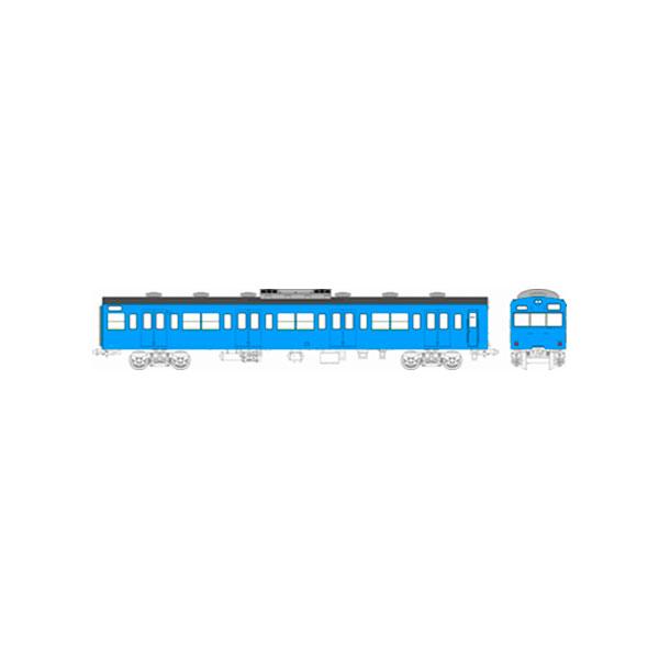 送料無料◆TW-103BD トラムウェイ 国鉄103系 低運転台・非ユニット窓・冷房車・青22号 (クハ103) 1/80スケール 鉄道模型 【未定予約】