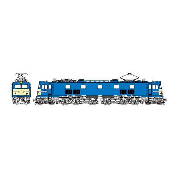送料無料◇TW-EF58F トラムウェイ 国鉄EF58 (大窓・前面警戒色) 1/80