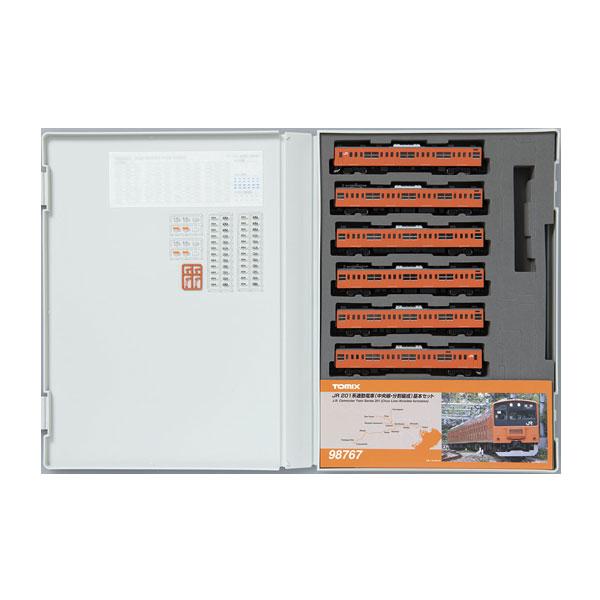 送料無料◆98767 TOMIX トミックス JR 201系通勤電車 (中央線・分割編成) 基本セット(6両) Nゲージ 再生産 鉄道模型 【3月予約】