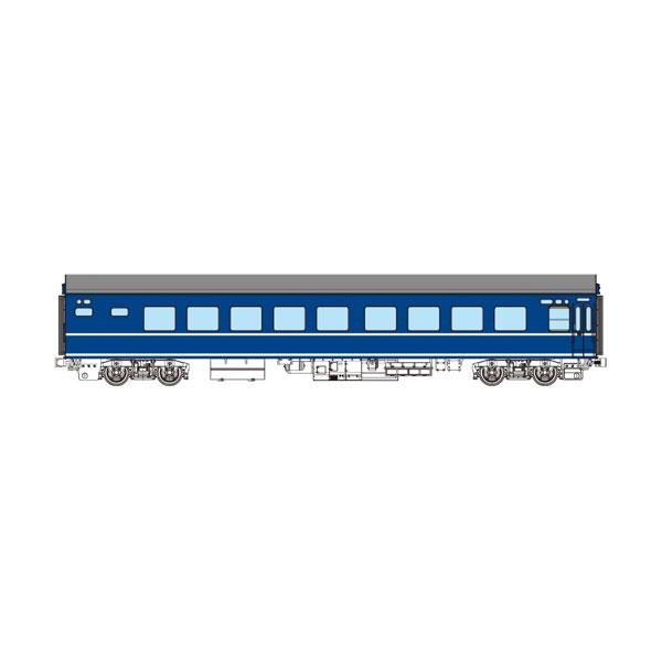 送料無料◆TW20B-F007-2 トラムウェイ ナハネ20 (外開非常口、2本帯) 1/80スケール 鉄道模型 【未定予約】