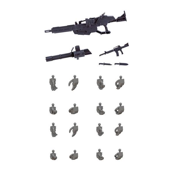 MODEROID Tハンドセット 2種 (角/M・角/S)＋ウェポンセット01 from