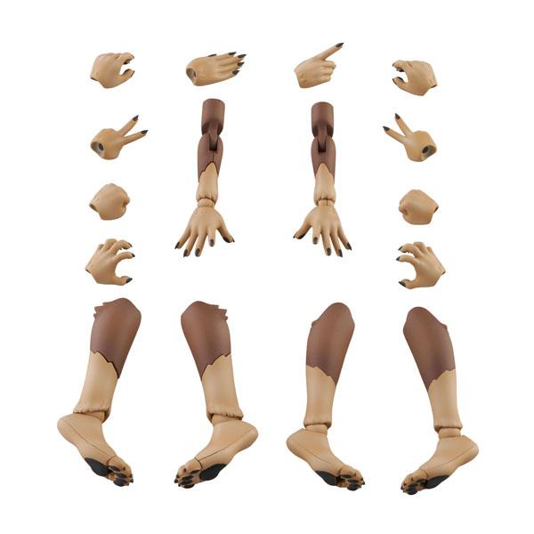 [Release date: June 30, 2026]アオシマ けもプラ KO-02RJW アーム＆レッグパーツセット01(ニホンオオカミカラー) プラモデル オプションパーツ ■発売予定：2026年6月予定(発売は遅れる可能性が御座い...