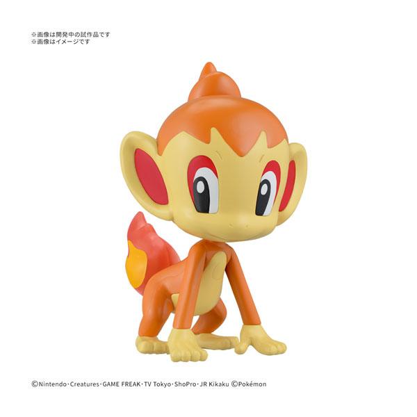 ヒコザル　フィギュア　ポケモン ポケモンプラモコレクション クイック！！ 29 ヒコザル プラモデル