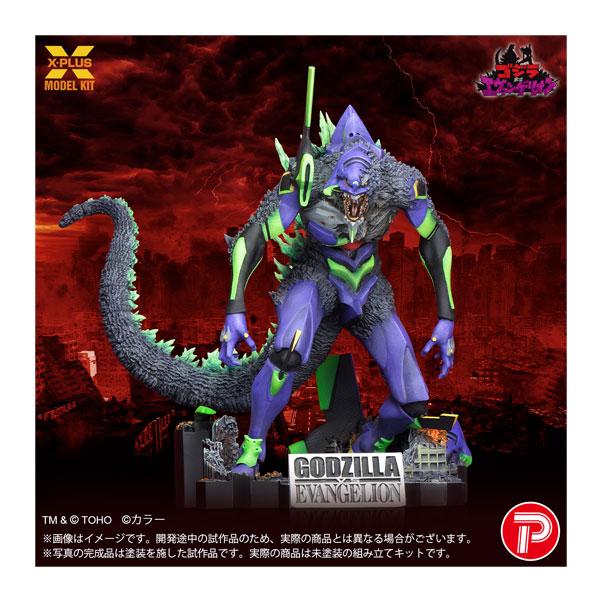 送料無料◆エクスプラス 『ゴジラ対エヴァンゲリオン』 エヴァンゲリオン初号機”G”覚醒形態 プラスチックモデルキット 416-200683TP 【12月予約】