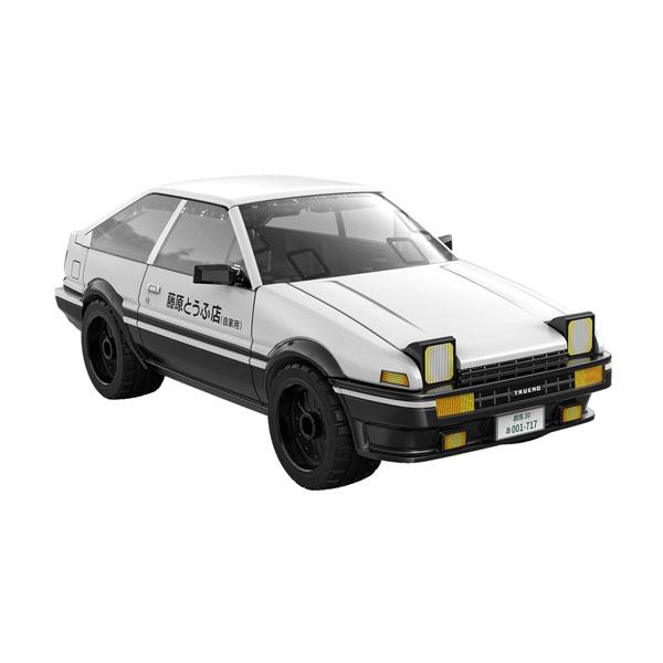 送料無料◆再販 童友社 Double Eagle CaDA 『頭文字D』 リアルボディキット 藤原拓海 AE86 TRUENO 白 ブロックキット 【11月予約】
