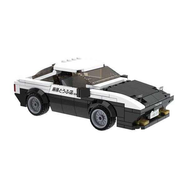 送料無料◆再販 童友社 Double Eagle CaDA 『頭文字D』 ブロックキット 藤原拓海 AE86 TRUENO 白 【11月予約】