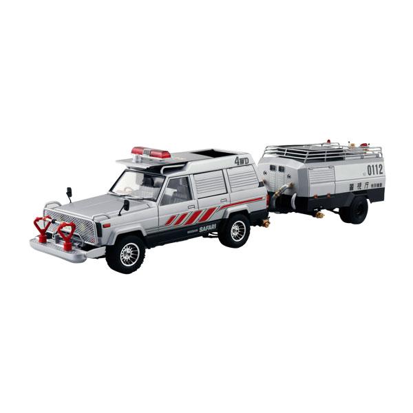 アオシマモーターライズ1/24西武警察武装車サファリ&タンク車 - HG 
