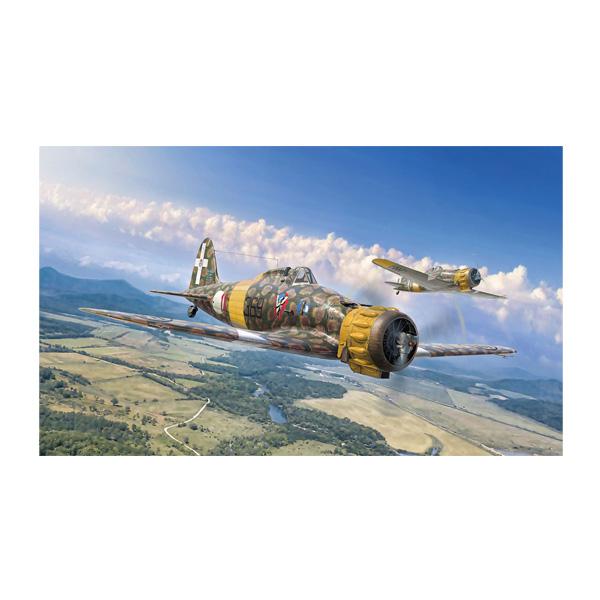 イタレリ 送料無料◇イタレリ 1/32 イタリア空軍 マッキ MC.200 (日本