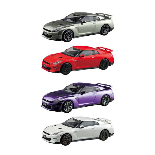 青島文化教材社 送料無料◇アオシマ 楽プラ ニッサン R35 NISSAN GT-R