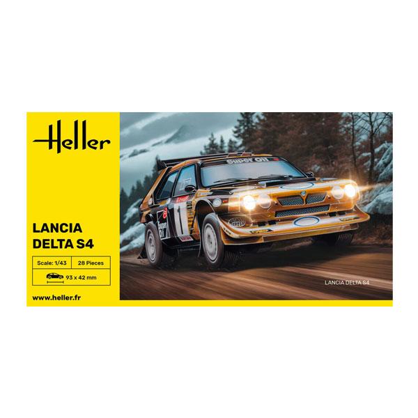 エレール（Heller） 1/43 ランチア デルタS4 プラモデル HE80177 【3月