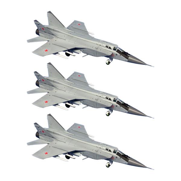 送料無料◇再販 HMA 1/144 FOX HOUND プラモデル 3個セット MiG-31 【2
