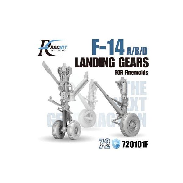 [Release date: January 31, 2026]ロキットスタジオ 1/72 F-14A/B/D トムキャット 着陸装置 w/自重変形ホイール (ファインモールド用) ディテールアップパーツ RKS720101F ■発売予定：...