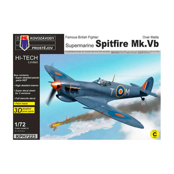 KP Models KPモデル 1/72 スピットファイア Mk.Vb マルタ島上空