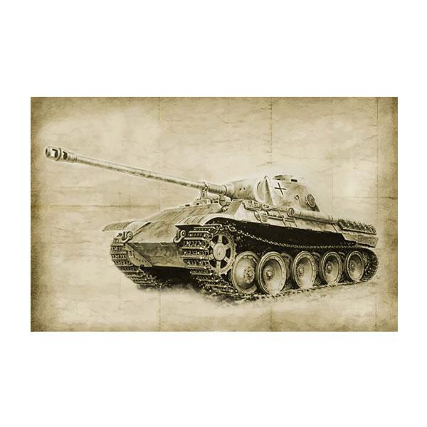 イタレリ 1/35 WW.II ドイツ軍 Pz.Kpfw.V パンターD型 プラモデル