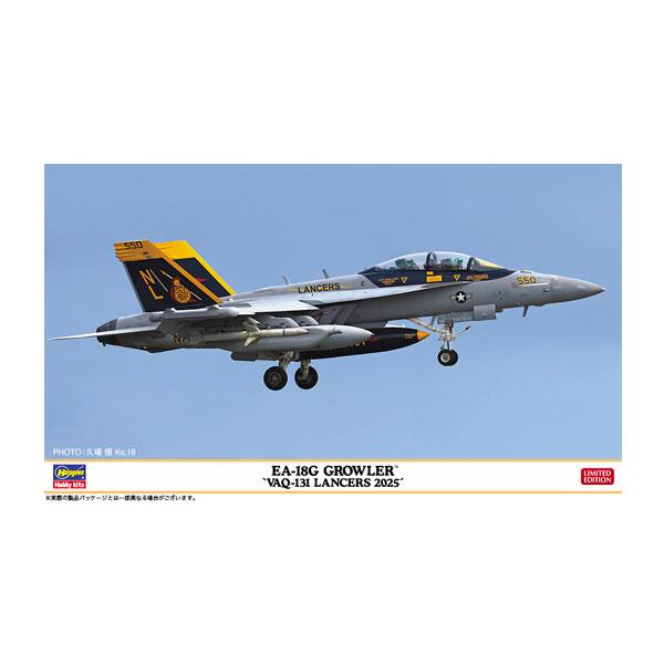 [Release date: March 31, 2026]ハセガワ 1/72 EA-18G グラウラー “VAQ-131 ランサーズ 2025” プラモデル 02528 ■発売予定：2026年3月予定(発売は遅れる可能性が御座います。)V...