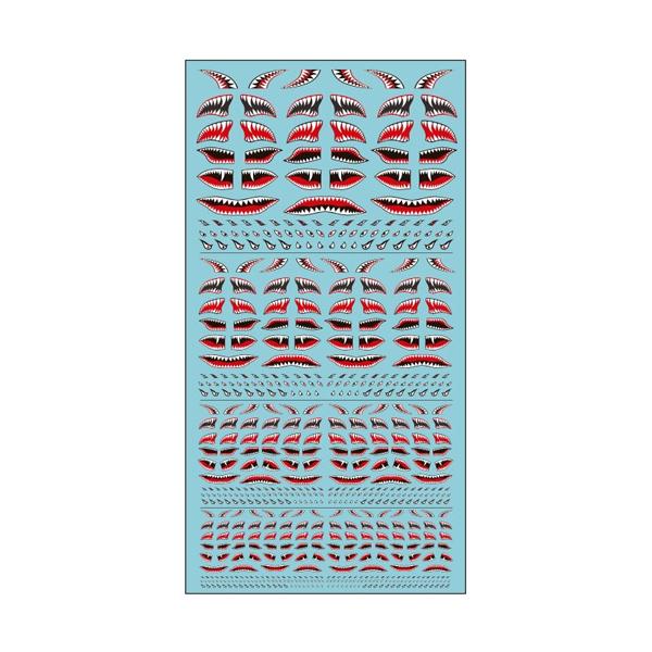 [Release date: January 31, 2026]モデルカステン シャークマウスデカール 水転写式デカール DC-25 ■発売予定：2026年1月予定(発売は遅れる可能性が御座います。)モデルカステンの水転写シールシリーズに「...