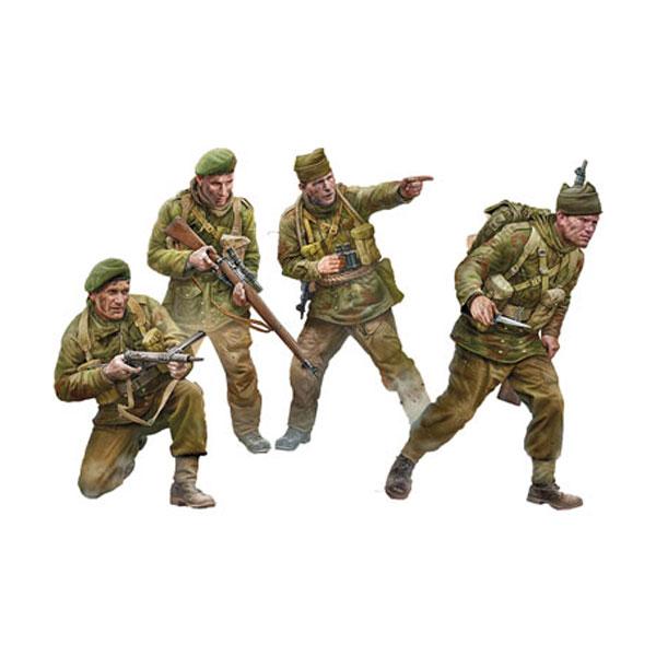 [Release date: March 31, 2026]マスターボックス 1/35 英・コマンド部隊 フィギュア4体　ディエップ上陸作戦1942年 プラモデル MB35252 ■発売予定：2026年3月予定(発売は遅れる可能性が御座いま...