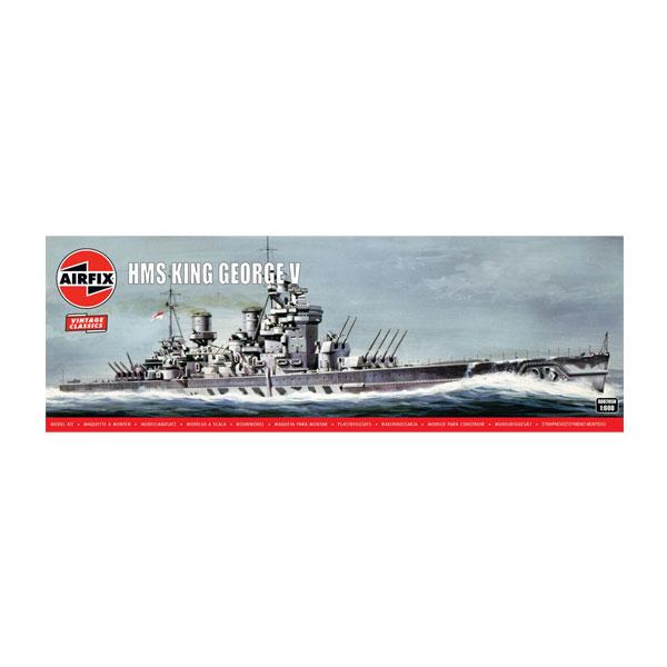 エアフィックス 1/600 HMS 戦艦 キング・ジョージ5世 ヴィンテージ