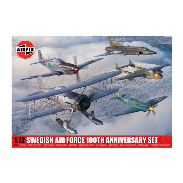 エアフィックス 送料無料◇エアフィックス 1/72 スウェーデン空軍100