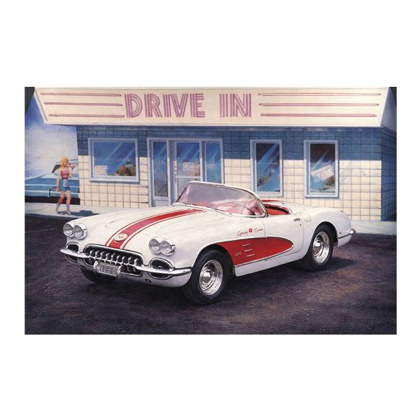 【2月末まで値下】1/25スケール　60 CORVETTE アトランティス 1/25 ルート66 1960 シボレー コルベット