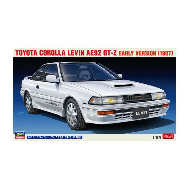 ハセガワ 再販 1/24 トヨタ カローラ レビン AE92 GT-Z 前期型